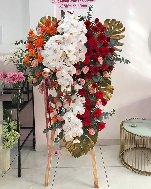 Kệ Hoa Khai Trương ANF12