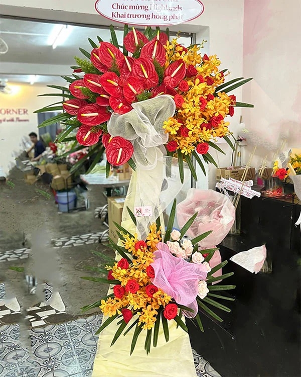 Kệ Hoa Khai Trương ANF37