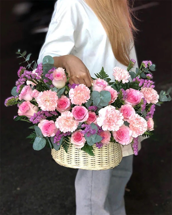 Giỏ Hoa Chúc Mừng ANF15